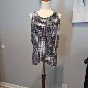 Worthington Print Tank Top Sz L